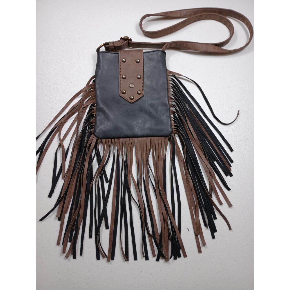 Revolution by Edwin vegan fringe purse. Boho summer